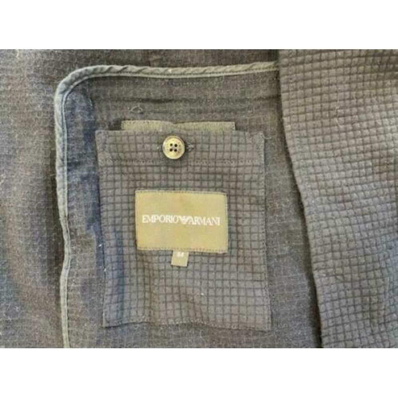 Colbert met capuchon van Emporio Armani. Zwart, maat 54