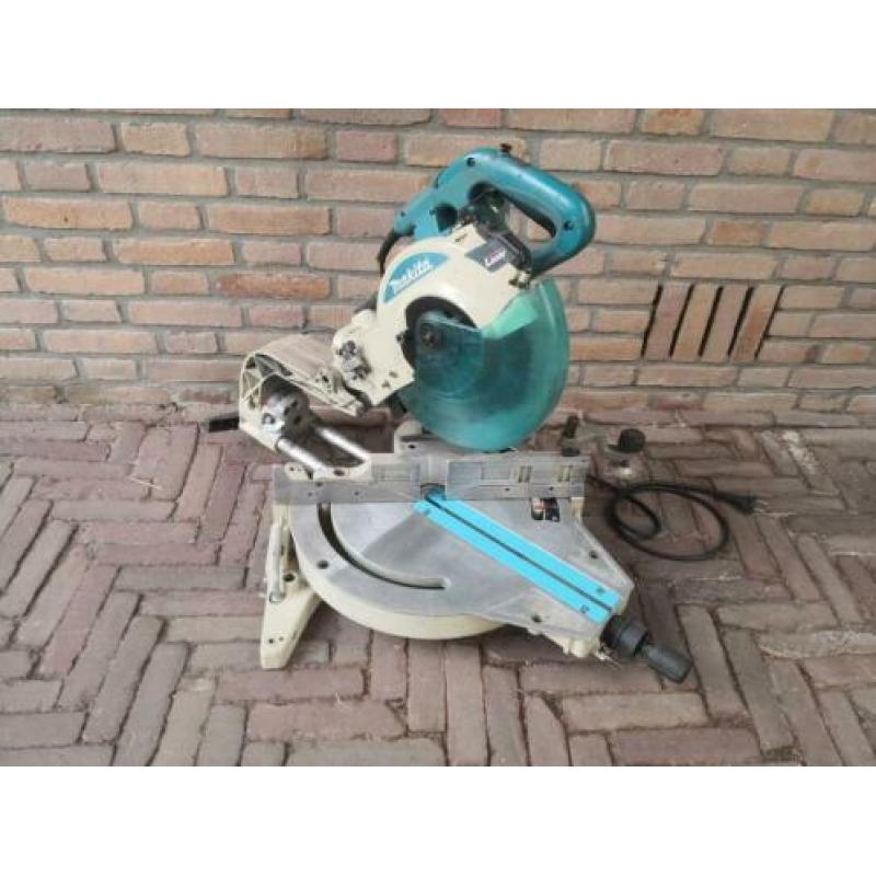 Zware Makita LS1013L afkortzaag / verstekzaag gebruikt 260mm