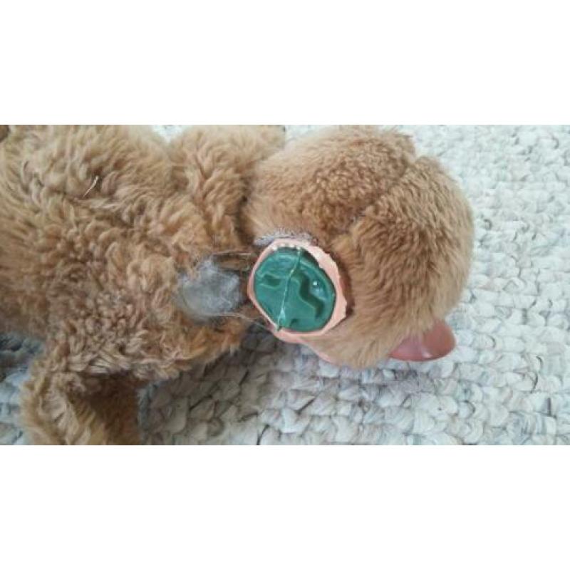 Super schattig gehavend knuffel aapje