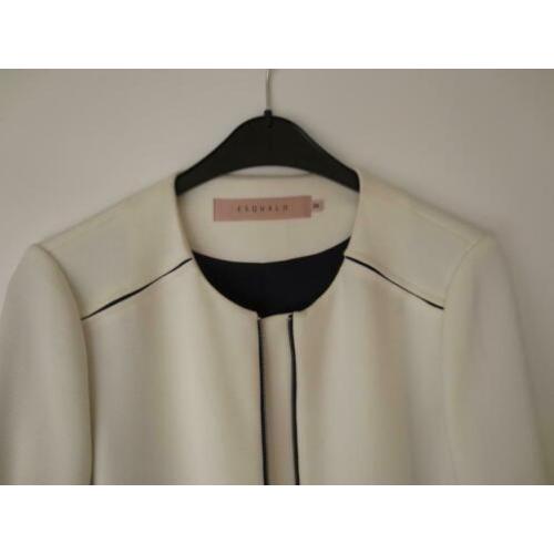 Nieuwe Esqualo Jas, maat 38 / 40 off white