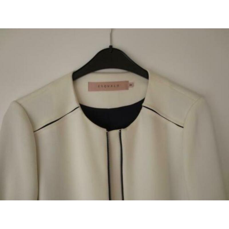 Nieuwe Esqualo Jas, maat 38 / 40 off white