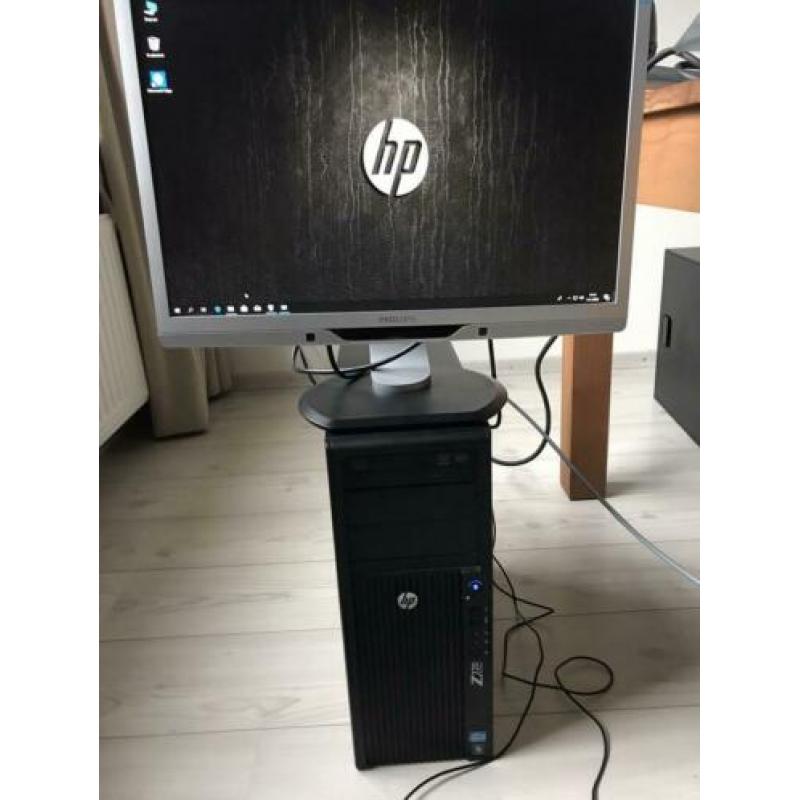 HP Z220 Workstation CMT Xeon QC E3-1240V2 16GB + 22" monitor