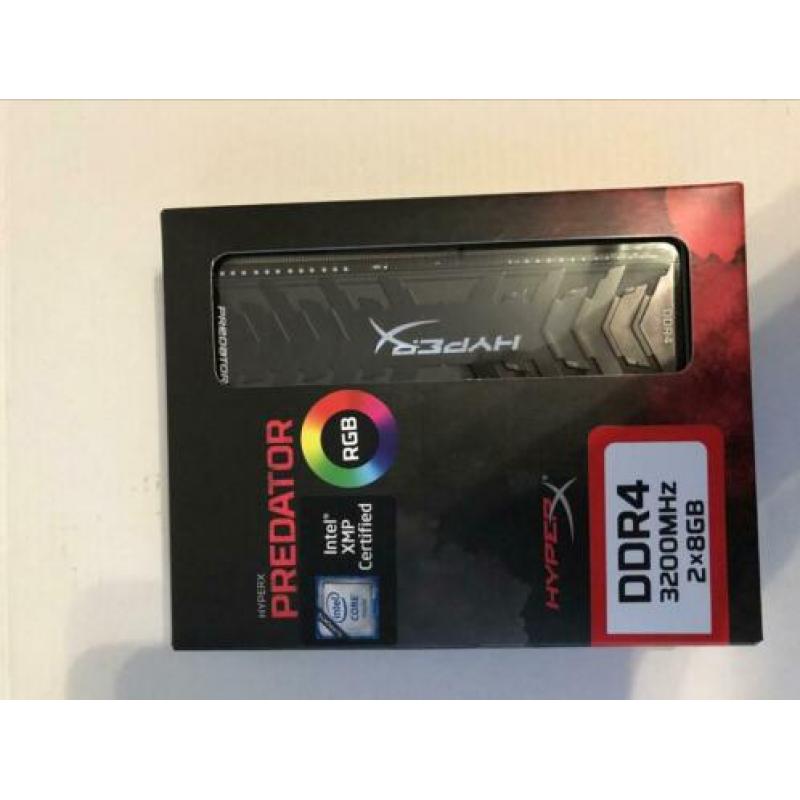 16 GB ram 3200MHz HyperX