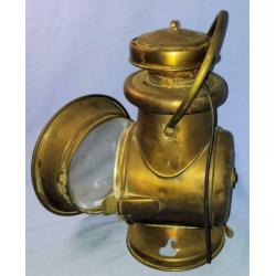 Oude messing lamp