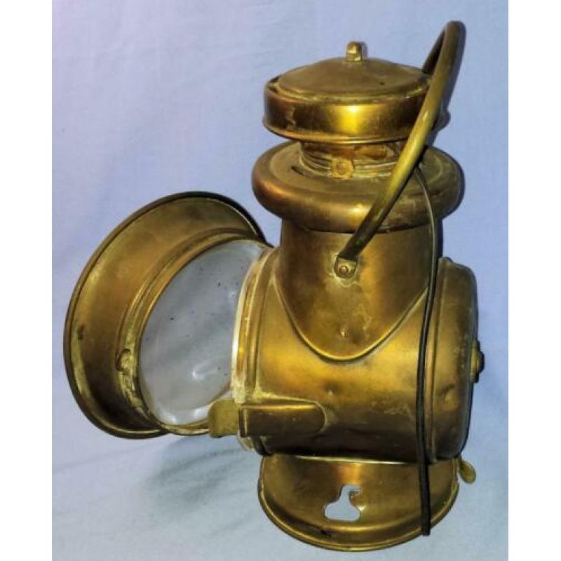 Oude messing lamp