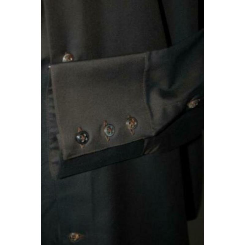NIEUW CIRCLE OF GENTLEMEN overhemd, ARMSTRONG, bruin, Mt. 42