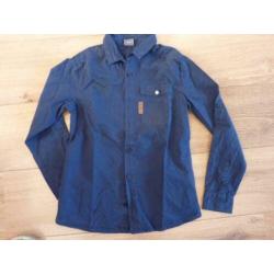 blauw BAKER BRIDGE overhemd mt 134/140 zgan