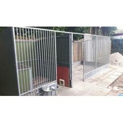 Kennel:professioneel compleet & geen onderhoud 2800,- 6x2x2