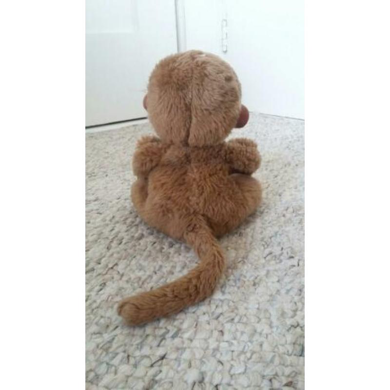 Super schattig gehavend knuffel aapje