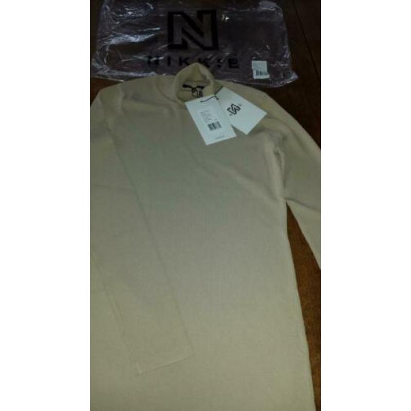 Beige coljurk Nikkie Plessen 40 nieuw