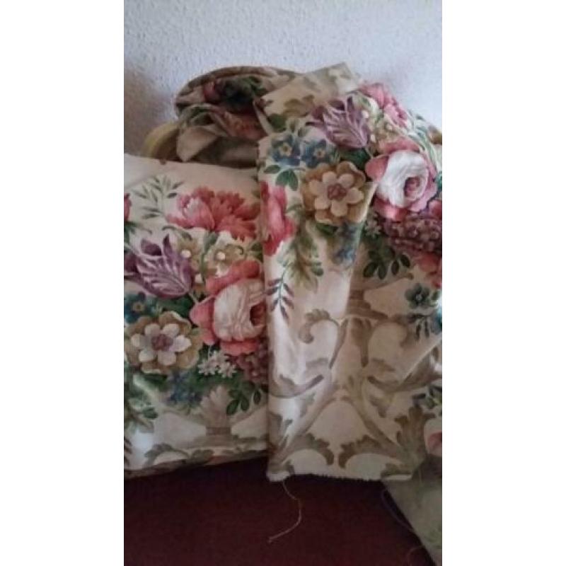 Franse Vintage lap stof Bloemboeketten
