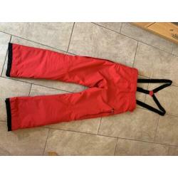 Skibroek Peak Performance maat s kleur rood