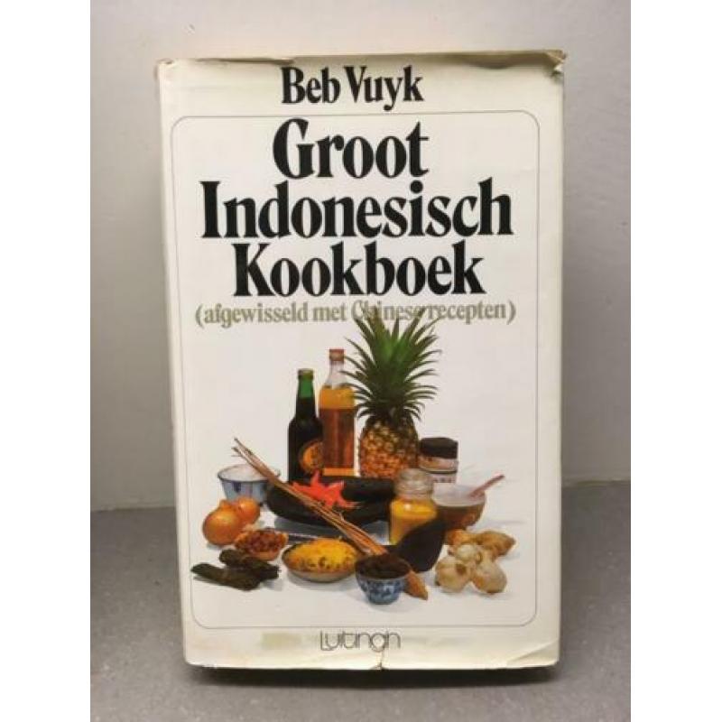 Beb Vuyk Groot Indonesisch Kookboek 10e druk
