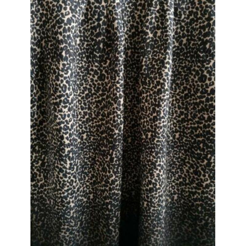 Mooie wijdvallende top, blouse leopard v Mamalicious maat S
