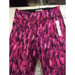 Nieuw printed sports legging, maay: m