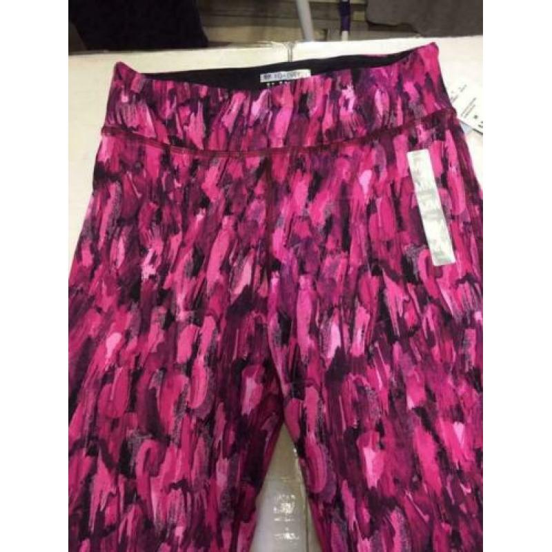 Nieuw printed sports legging, maay: m