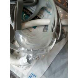Full face masker, small, voor slaapapneu. Merk Phillips