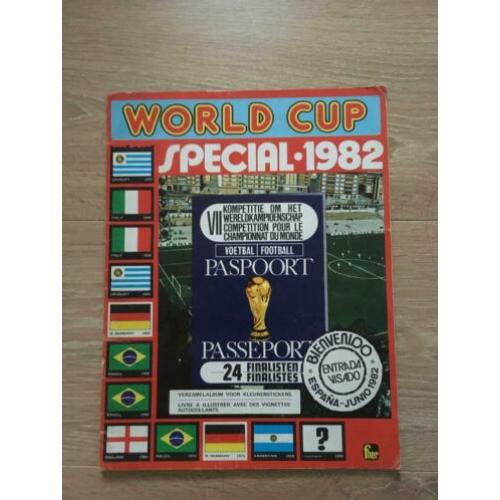 FKS/Vanderhout World Cup Special 1982 leeg album