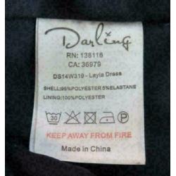 Darling Layla Dress bloemenjurk maat M
