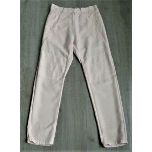 10 FEET licht zalm-rose Broek/ Pantalon maat M (Nieuw)