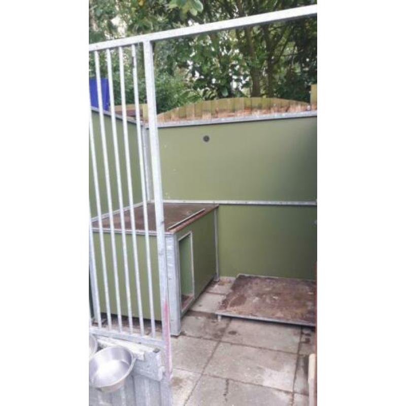 Kennel:professioneel compleet & geen onderhoud 2800,- 6x2x2