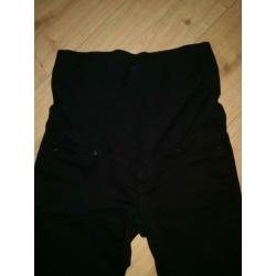 Zwangerschapsbroek zwart Zgan maat M