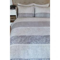 Riviera Maison dekbedovertrek softness zand half geld