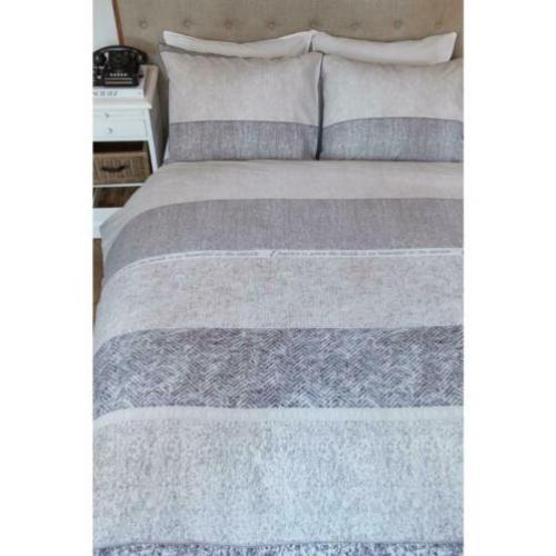 Riviera Maison dekbedovertrek softness zand half geld
