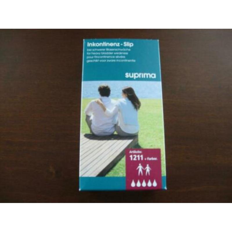 incontinentie slip PVC wit maat 56 XXL unisex
