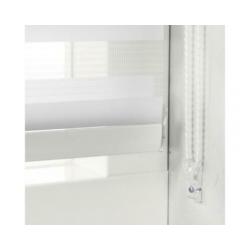 Duo Rolgordijn Cassette 60x130cm Wit Licht doorlatend.
