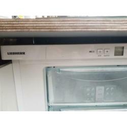 Inbouw koelkast Zanussi en vrijstaande vriezer Liebherr