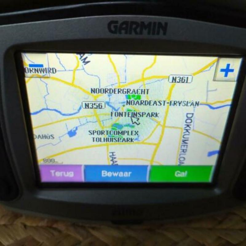 Prijs verlaagd: Garmin Zumo 550 met sleeve en lader