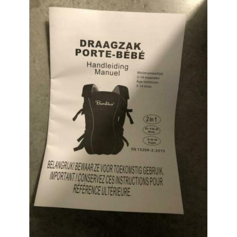 Bambino draagzak, drager