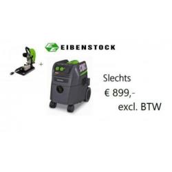 Steenzaag EST 350 + stofzuiger Eibenstock DSS 35M IP #650