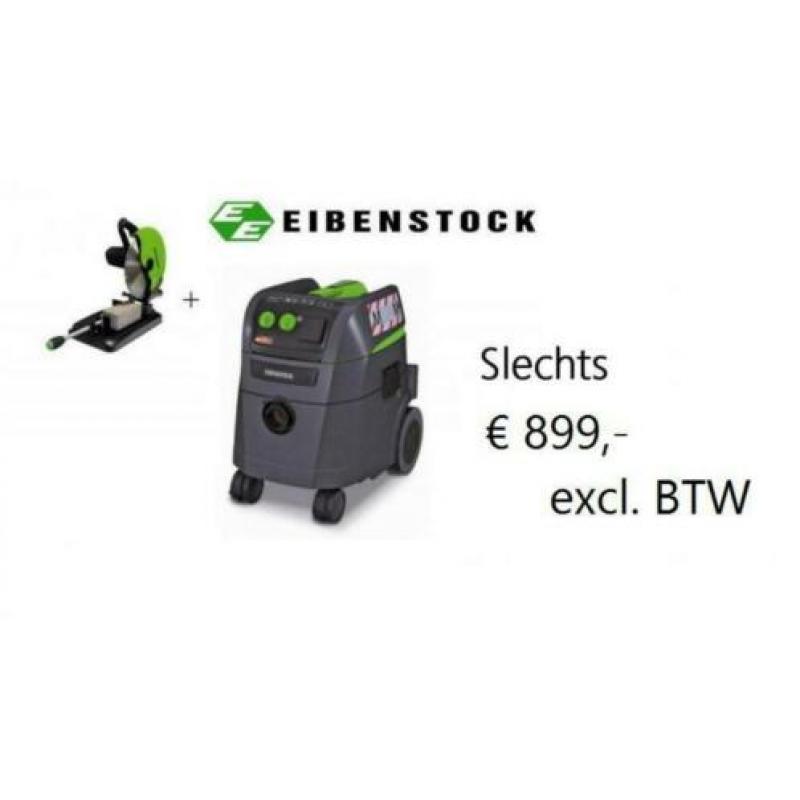 Steenzaag EST 350 + stofzuiger Eibenstock DSS 35M IP #650