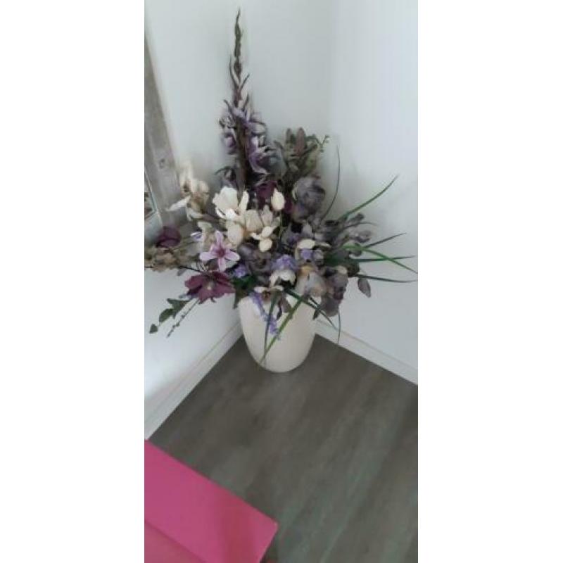 Nep bloemen zonder pot