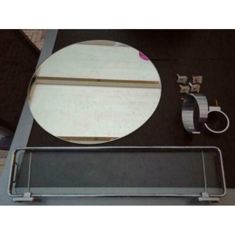 Complete wastafel accessoire set