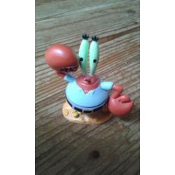 Verschillende plastic Spongebob figuurtjes (4 stuks)