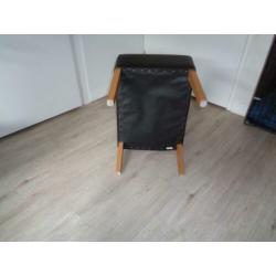 eet kamer stoelen leer