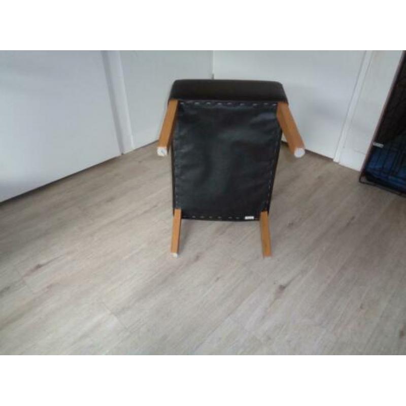eet kamer stoelen leer