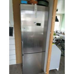 Bosch koelvries combinatie zilver Aa+ 1.5 jaar oud