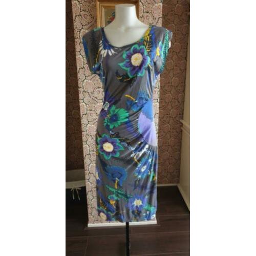 ZGAN lieflijk bloemen jurk van DEPT mt L 42/44, jurkje kleur