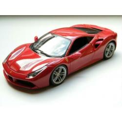 Nieuw in doos! Ferrari 488 GTB – Bburago modelauto 1:18