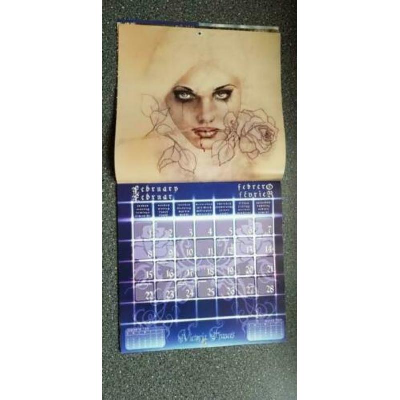Victoria Francis official 2009 kalender in goede staat