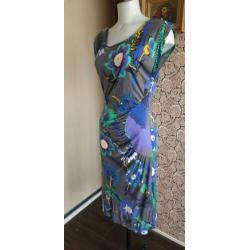 ZGAN lieflijk bloemen jurk van DEPT mt L 42/44, jurkje kleur