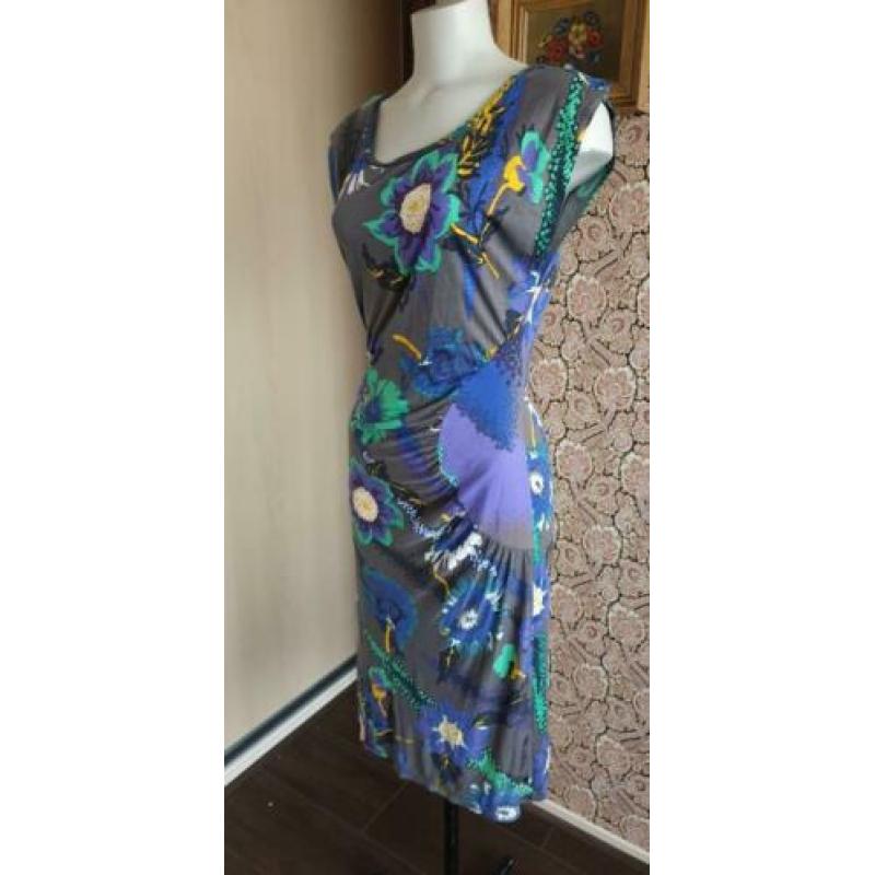 ZGAN lieflijk bloemen jurk van DEPT mt L 42/44, jurkje kleur