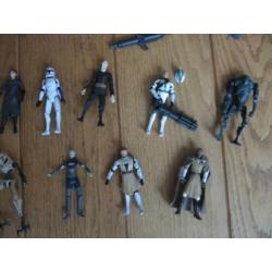 Partij Star Wars poppetje Crab Droid Speeder Bike Hasbro LFL