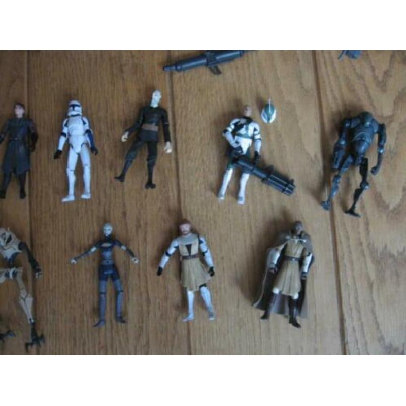 Partij Star Wars poppetje Crab Droid Speeder Bike Hasbro LFL