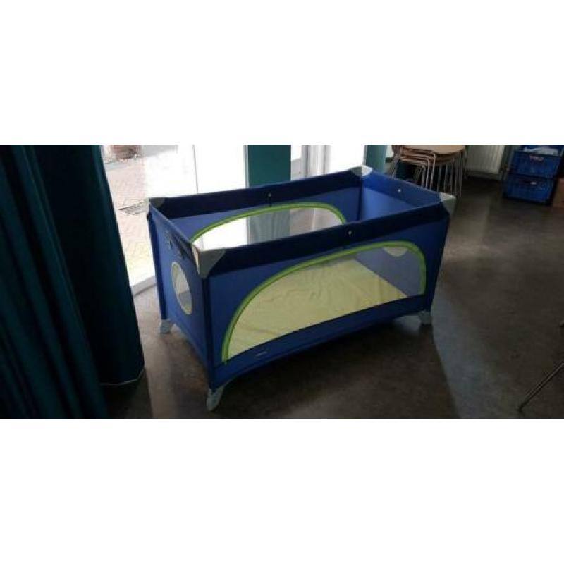 Reisbedje Chicco blauw 128x68x72 (LxBxH)