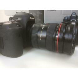 Canon set! 5D Mark III + 24-70 f/2.8 L + 85mm f.1.8+ meer
